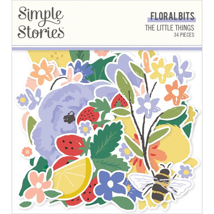 Simple Stories The Little Things - Floral Bits & Pieces