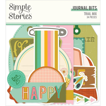 Simple Stories Trail Mix - Journal Bits & Pieces