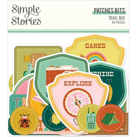 Simple Stories Trail Mix - Patches Bits & Pieces