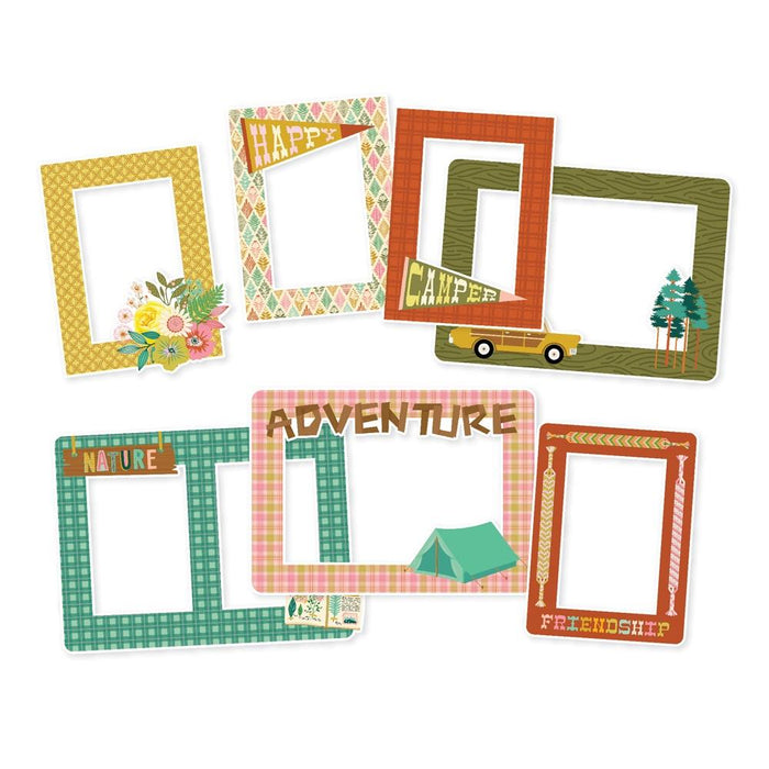 Simple Stories Trail Mix - Chipboard Frames