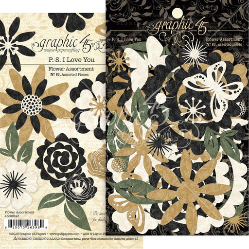 Graphic 45 P.S. I Love You - Flower Assortment