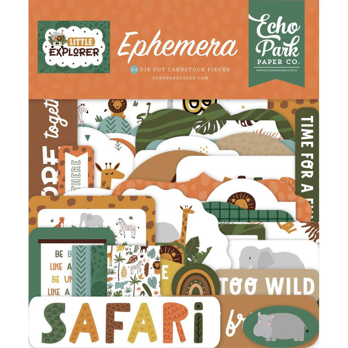 Echo Park Little Explorer - Ephemera Icons