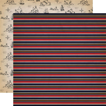Carta Bella Pirates - Scallywag Stripes
