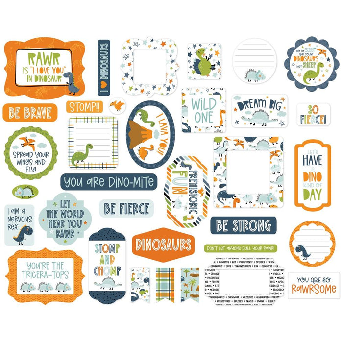 Echo Park Dino-Mite - Ephemera Icons