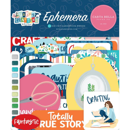 Carta Bella Happy Crafting - Ephemera Icons