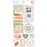 Pinkfresh Studio Lovely Blooms  - Chipboard Stickers