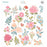 Pinkfresh Studio Lovely Blooms - Die Cut Floral Ephemera