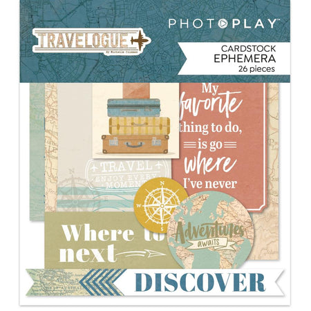 Photoplay Travelogue - Ephemera Die-Cuts