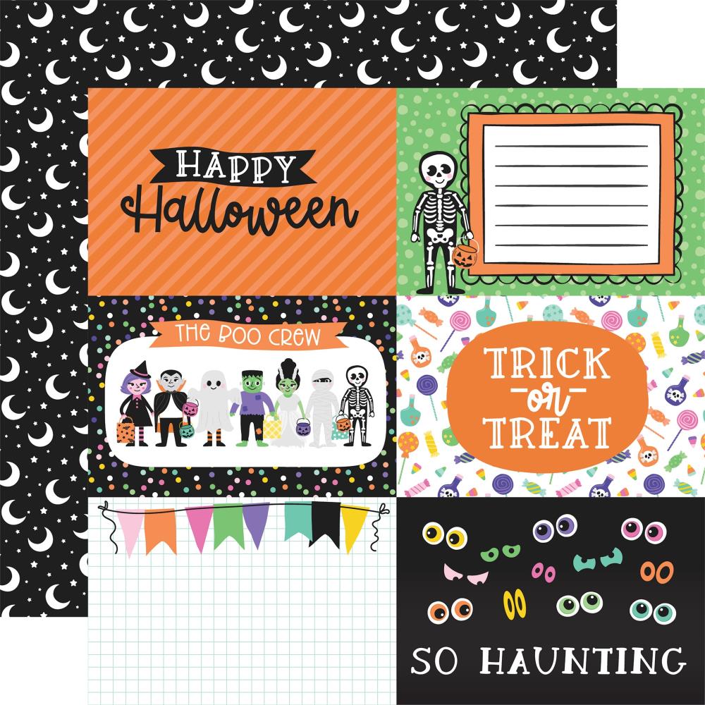 Echo Park Monster Mash - 6x4 Journaling Cards