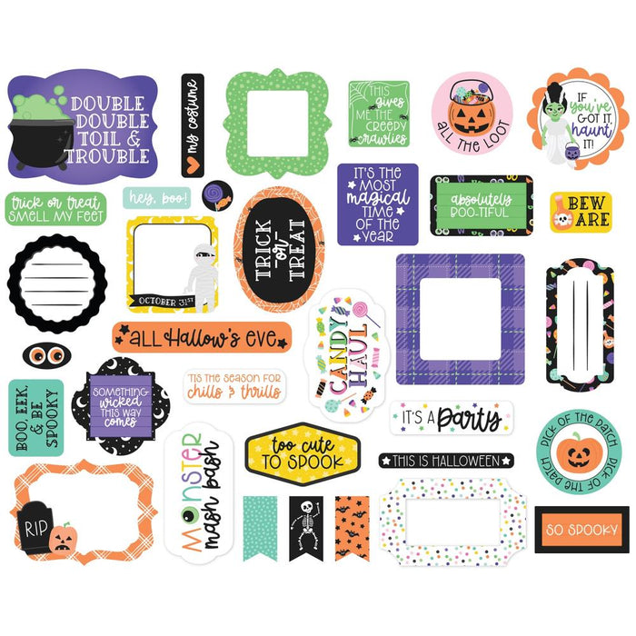 Echo Park Monster Mash - Ephemera Icons