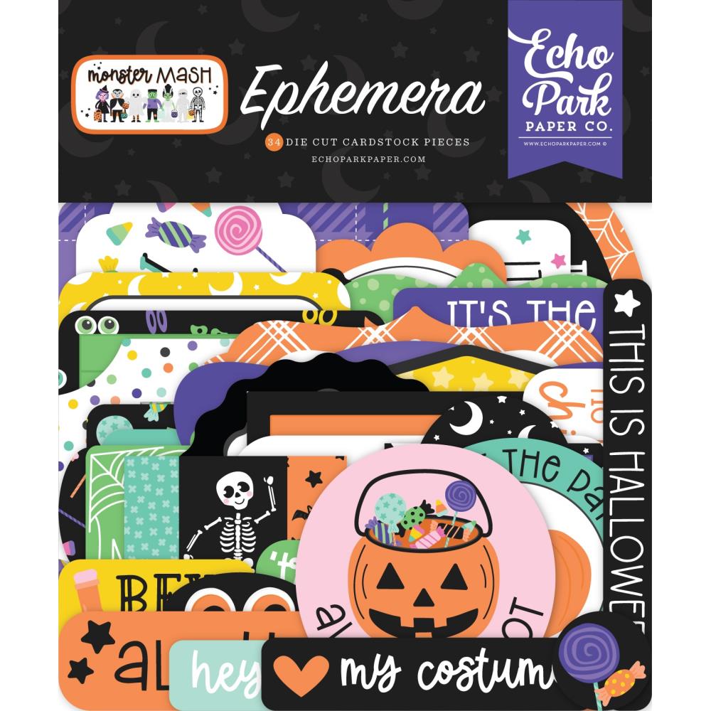 Echo Park Monster Mash - Ephemera Icons