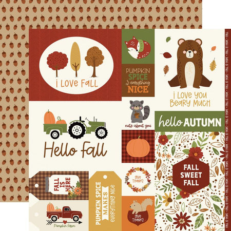 Echo Park I Love Fall - Multi Journaling Cards