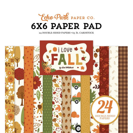 Echo Park I Love Fall - 6x6 Pad