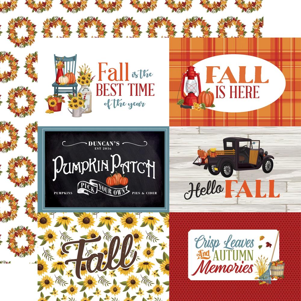 Carta Bella Fall Fun - 6x4 Journaling Cards