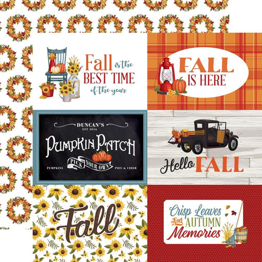 Carta Bella Fall Fun - 6x4 Journaling Cards