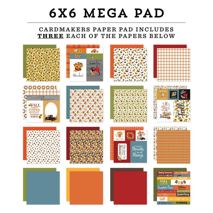 Carta Bella Fall Fun - 6x6 Mega Pad
