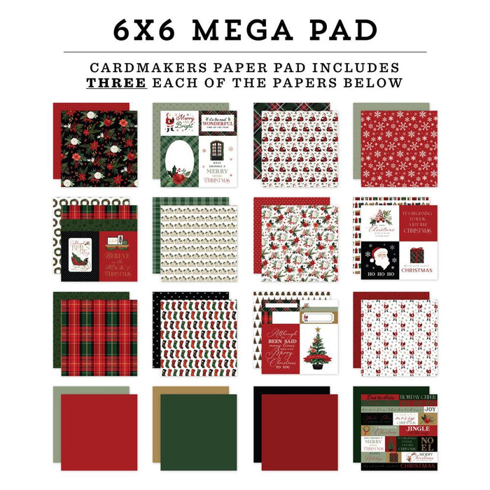 Carta Bella A Wonderful Christmas - 6x6 Mega Pad