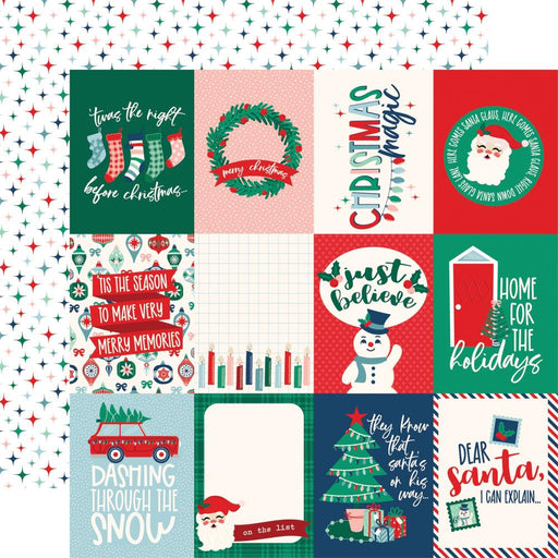 Echo Park Happy Holidays - 3x4 Journaling Cards
