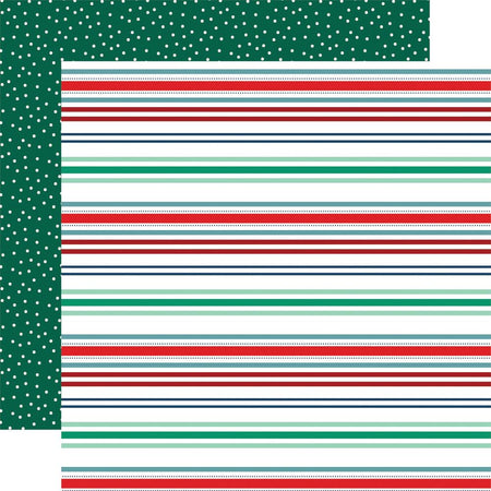 Echo Park Happy Holidays - Seasonal Stripes