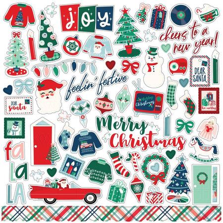 Echo Park Happy Holidays - Element Stickers