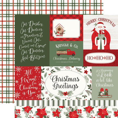 Echo Park Christmas Time - Multi Journaling Cards