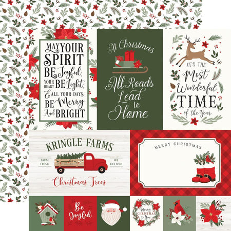 Echo Park Christmas Time - 4x6 Journaling Cards