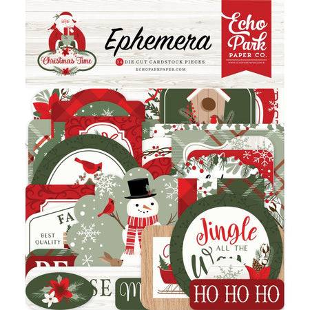 Echo Park Christmas Time - Ephemera Icons