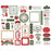 Echo Park Christmas Time - Ephemera Frames & Tags