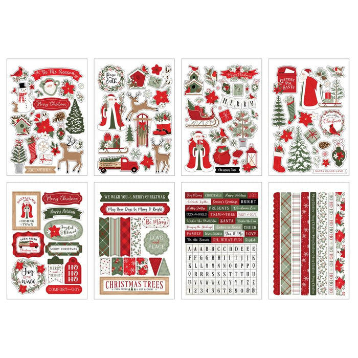 Echo Park Christmas Time - Sticker Book
