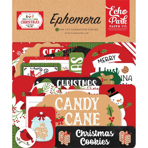 Echo Park Have A Holly Jolly Christmas - Ephemera Icons