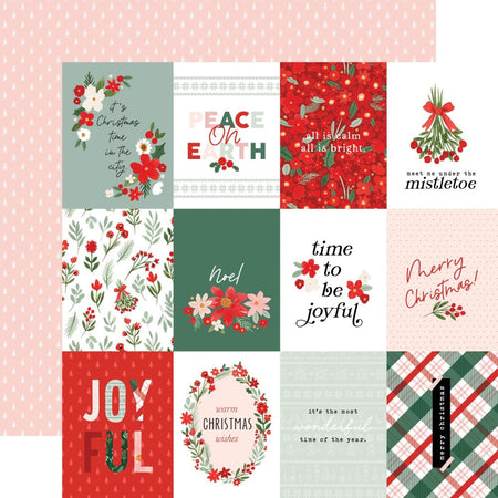 Carta Bella Christmas Flora - Peaceful Journaling Cards