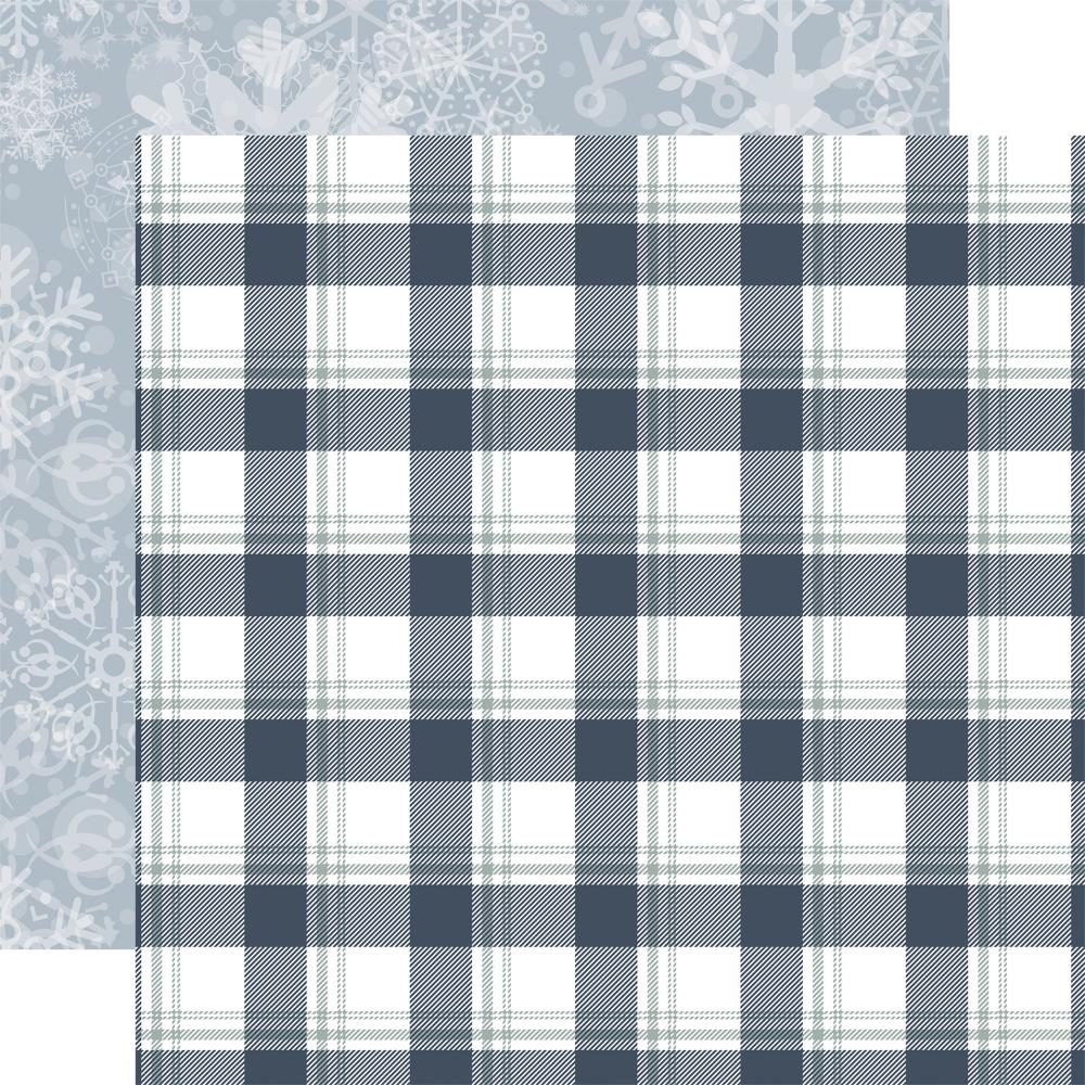 Echo Park Winterland - Snow Place Plaid