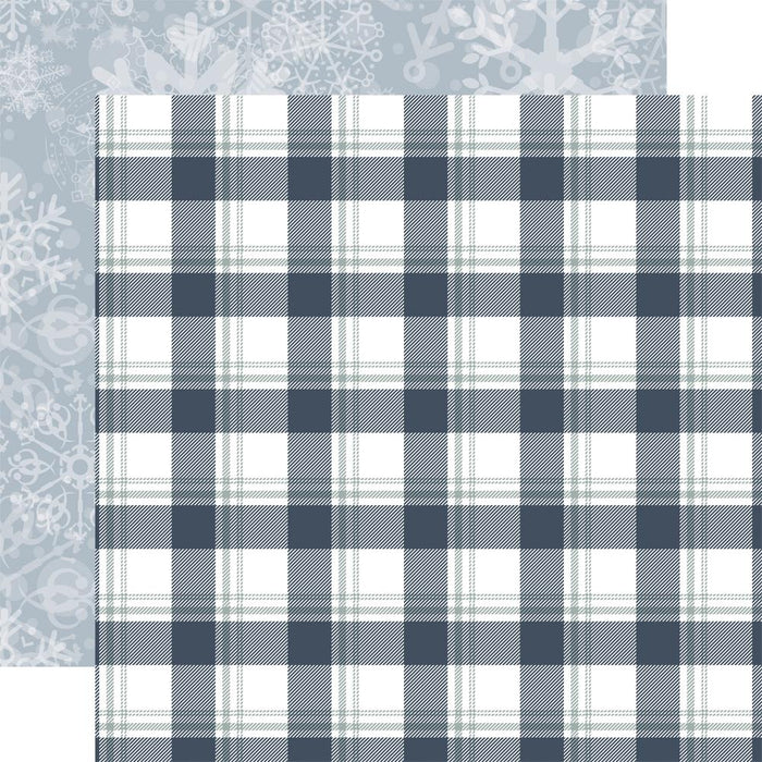 Echo Park Winterland - Snow Place Plaid