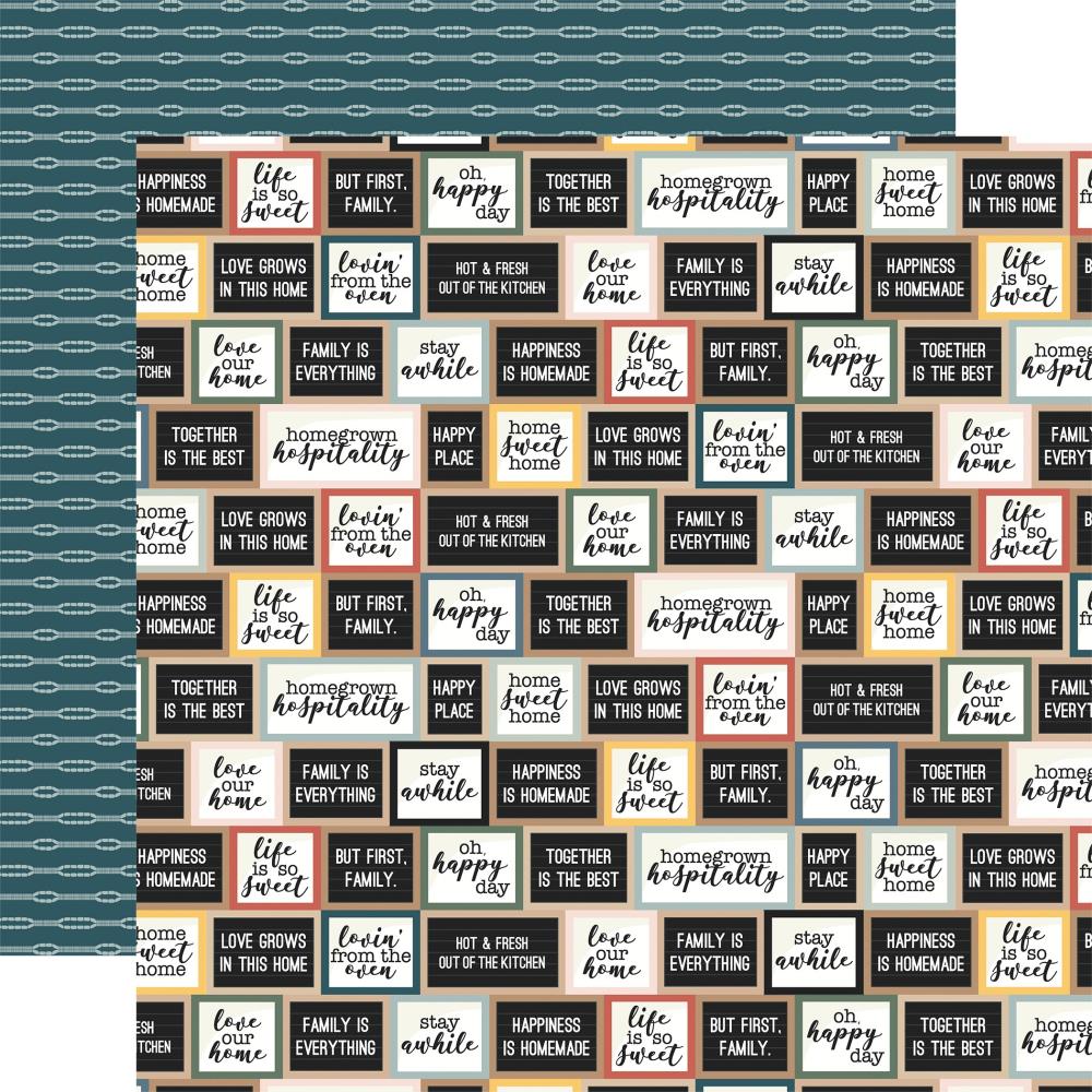 Echo Park Good To Be Home - Life Is So Sweet Signs