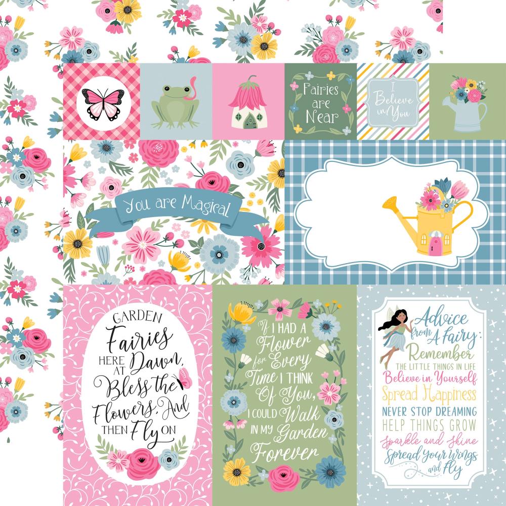 Echo Park Fairy Garden - Multi Journaling Cards