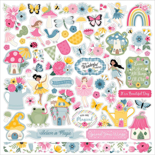 Echo Park Fairy Garden - Element Stickers