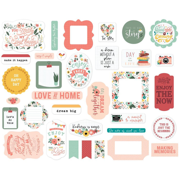 Echo Park Year In Review - Ephemera Icons