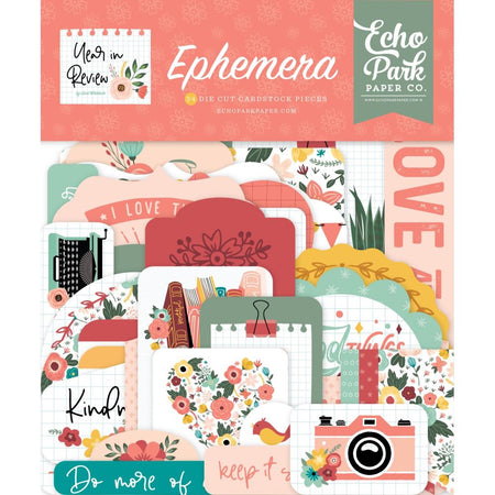 Echo Park Year In Review - Ephemera Icons
