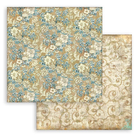 Stamperia Christmas Greetings - Blue Texture