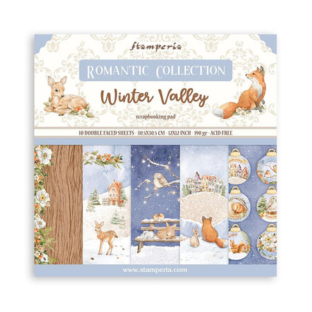 Stamperia Winter Valley - 12x12 Paper Pack