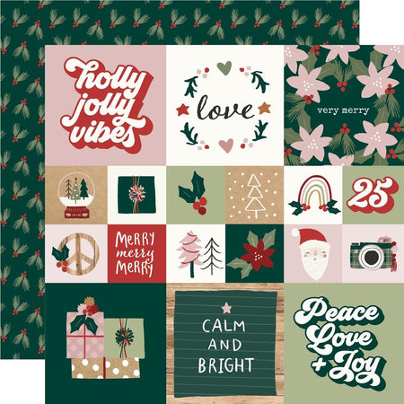 Simple Stories Boho Christmas - 2x2 & 4x4 Elements