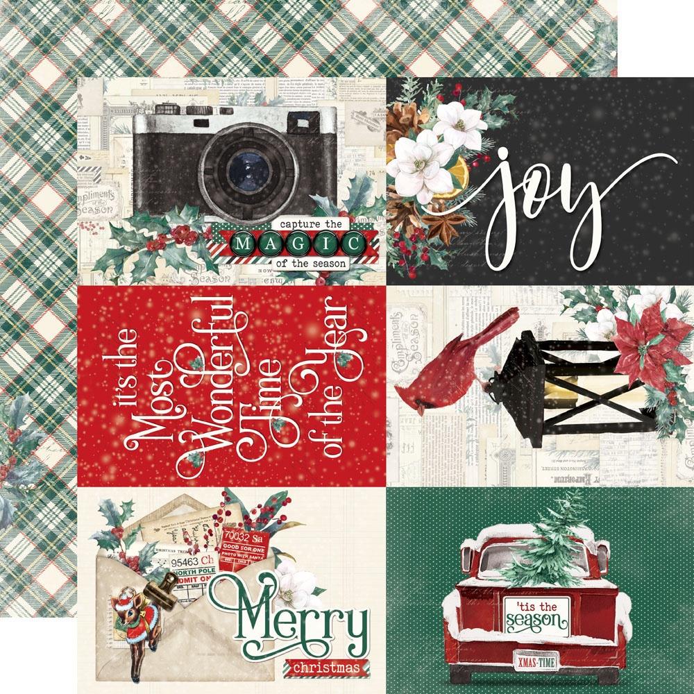 Simple Stories Simple Vintage 'Tis The Season - 4x6 Elements