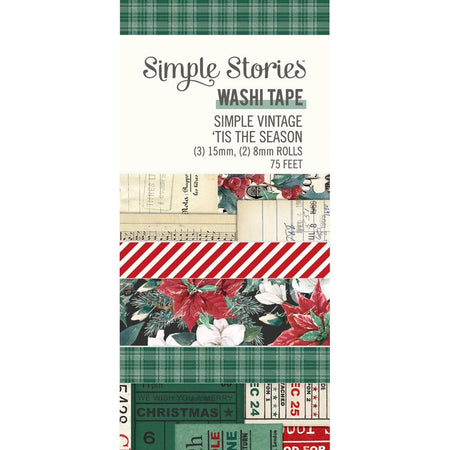 Simple Stories Simple Vintage 'Tis The Season - Washi Tape