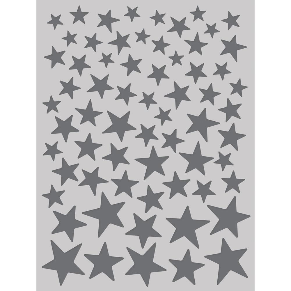 Simple Stories Simple Vintage 'Tis The Season - 6x8 Christmas Stars Stencil