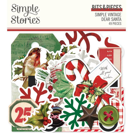 Simple Stories Simple Vintage Dear Santa - Bits & Pieces