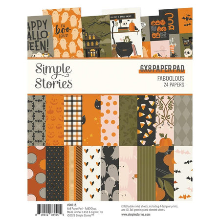 Simple Stories Faboolous - 6x8 Paper Pad