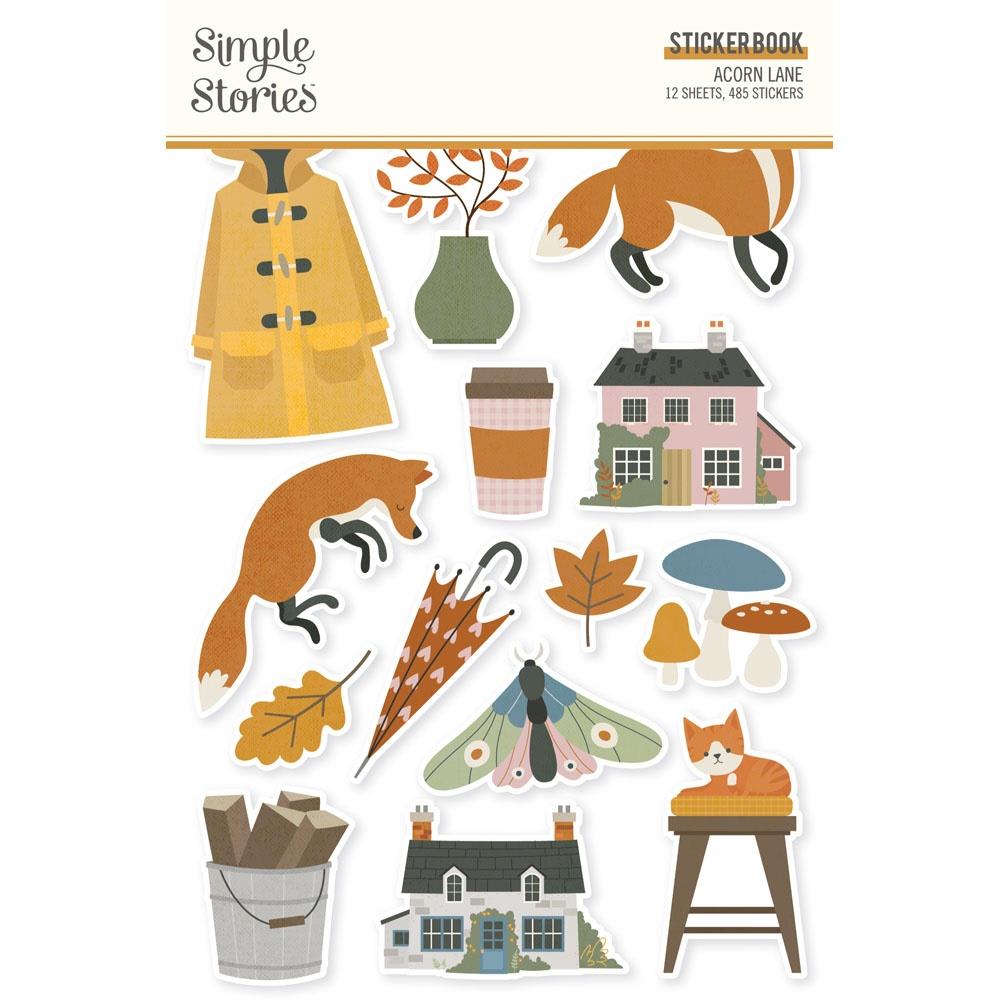 Simple Stories Acorn Lane - Sticker Book