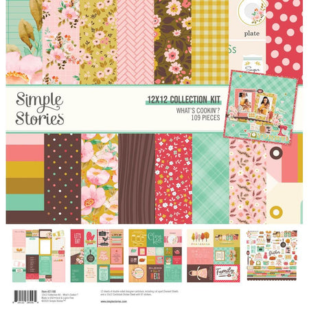 Simple Stories What's Cookin' - 12x12 Collection Kit