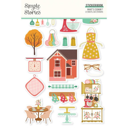 Simple Stories What's Cookin' - Sticker Book