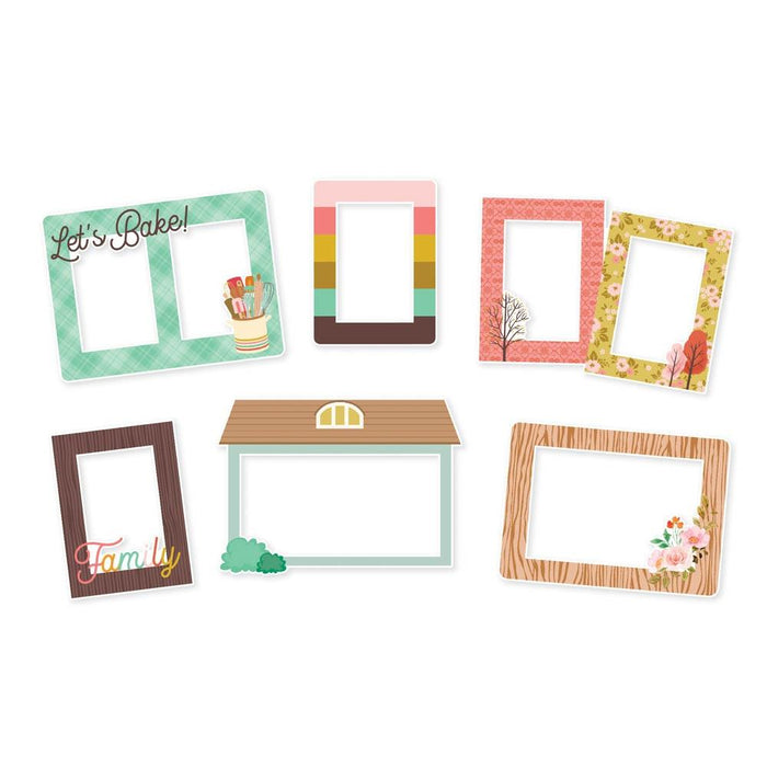 Simple Stories What's Cookin' - Chipboard Frames